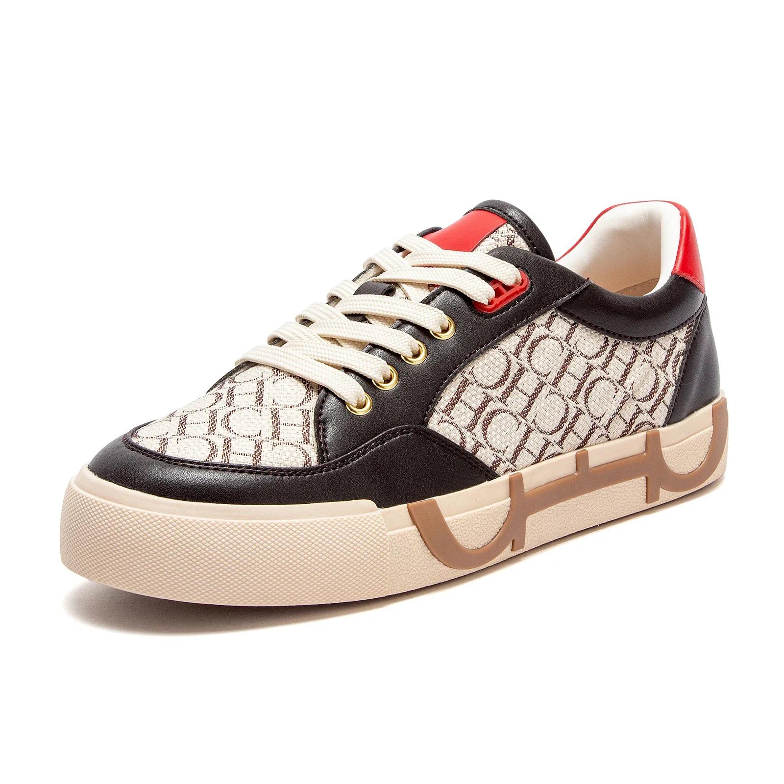 C-H femme chaussures de marche nouveau Design d'épissure chaussures décontractées Correction du sque