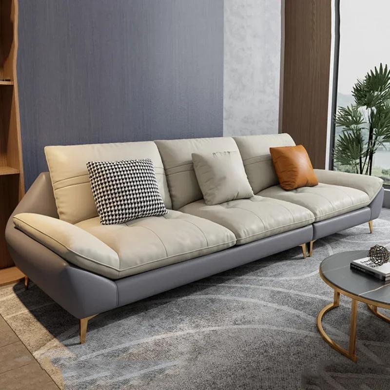 Canapé-lit moderne 3 places en éponge modulaire Xxl, mousse relaxante pour adultes, fauteuil Longue