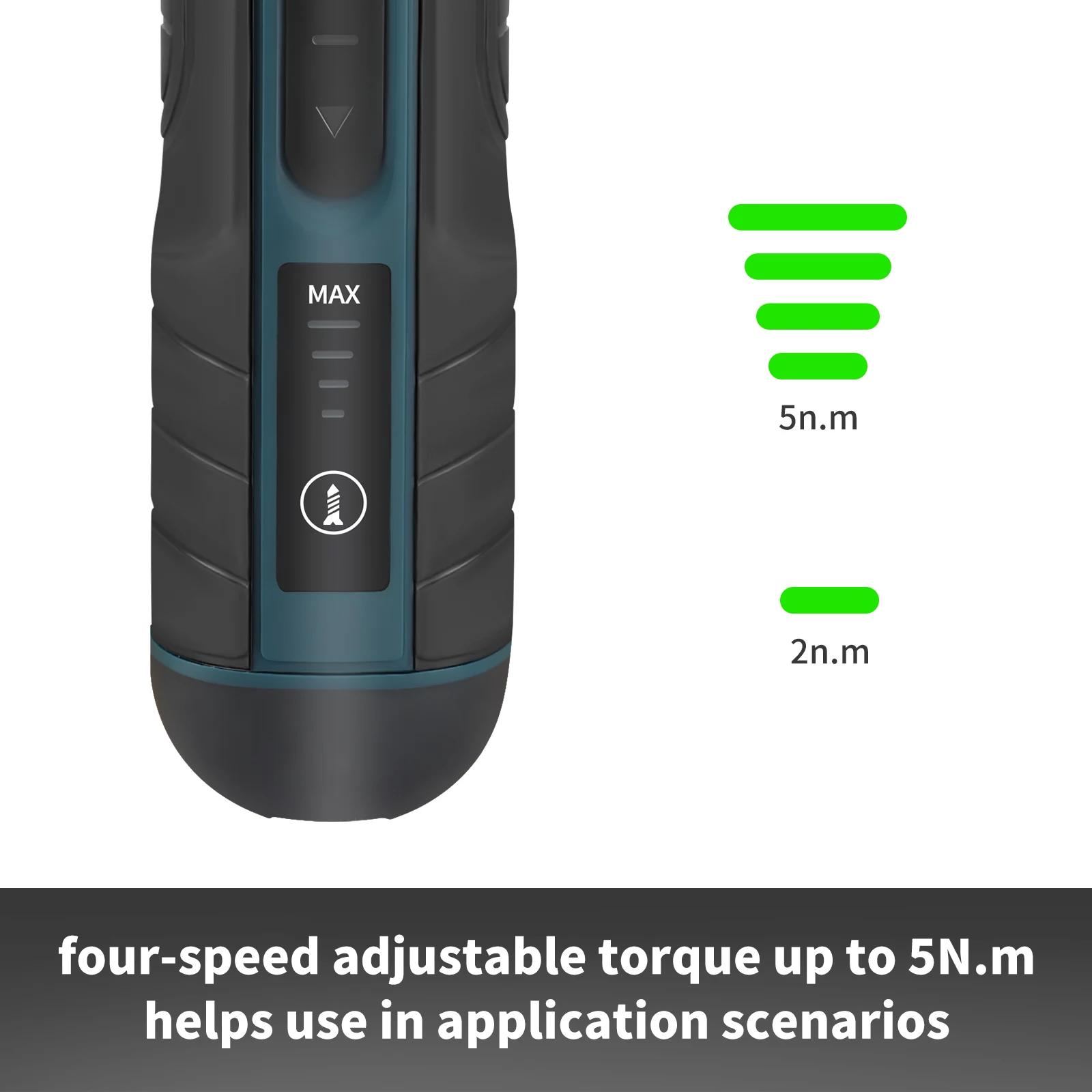 Tournevis électrique sans fil Makita | couple 3,6 V 5 N.m | Mandrin 1/4" | Batterie Li-ion 130