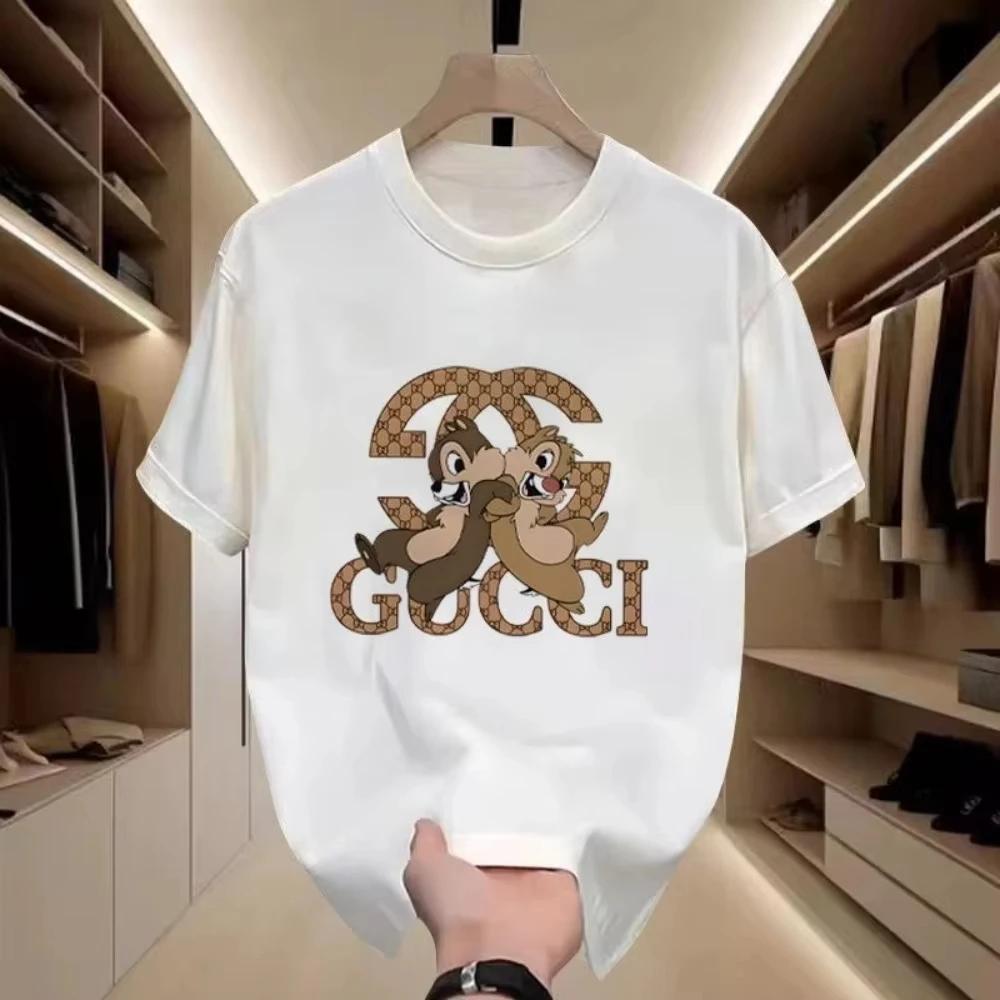 2026 haute qualité pur coton 2025 tendance col rond T-shirt à manches courtes été nouveau polyvalent