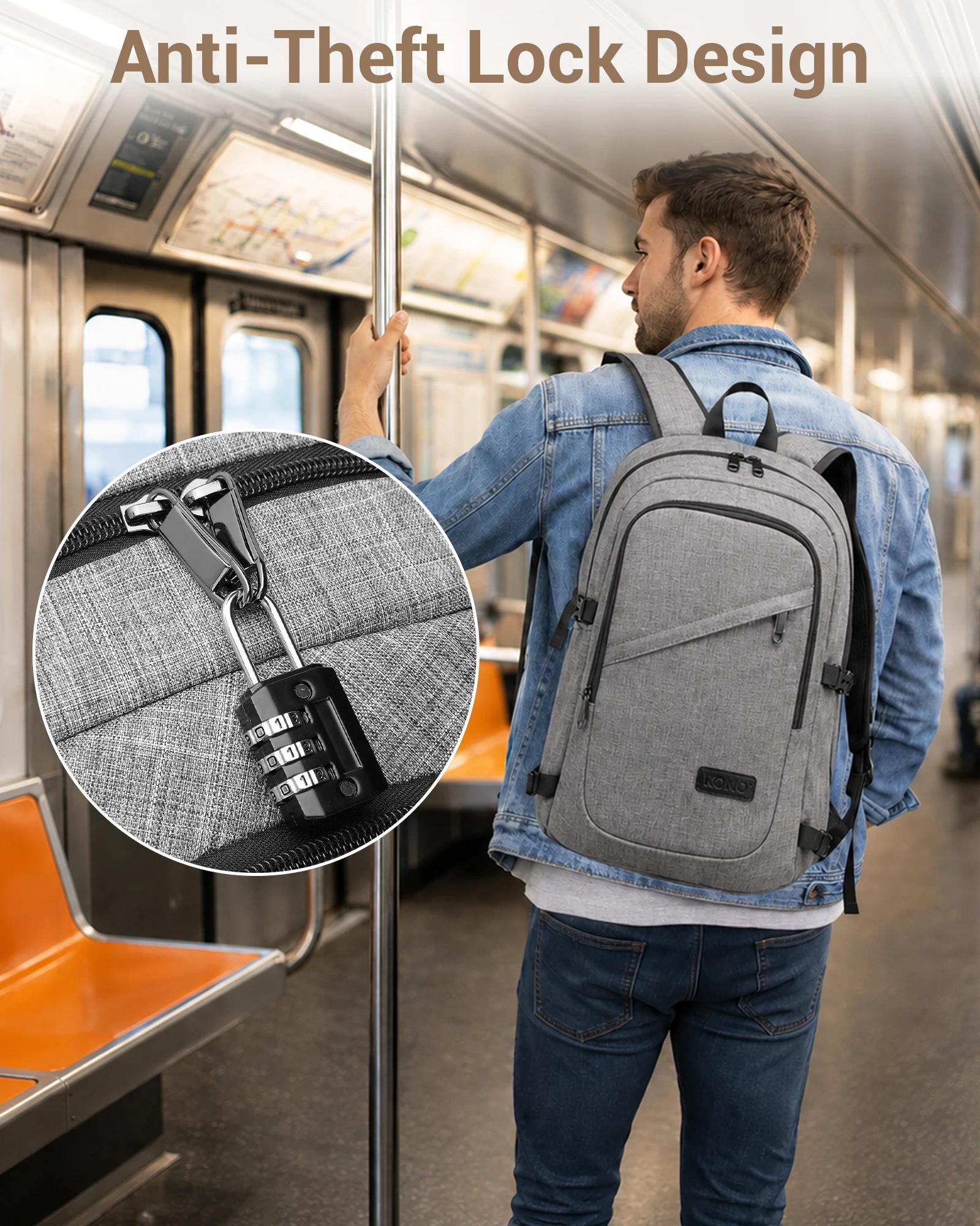 Sac à dos pour ordinateur portable KONO 15