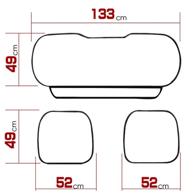 Housses de siège de voiture universelles en cuir