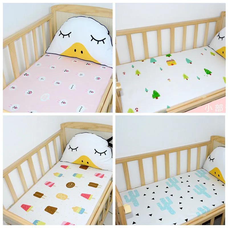 Drap-housse【Version personnalisée】 Draps de lit bébé 140x70cm