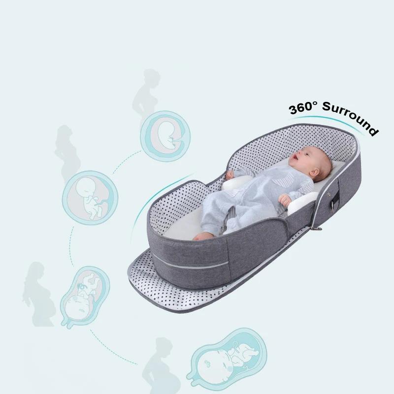 Moustiquaire berceaux portables voyage lit de bébé pour nouveau-nés enfants