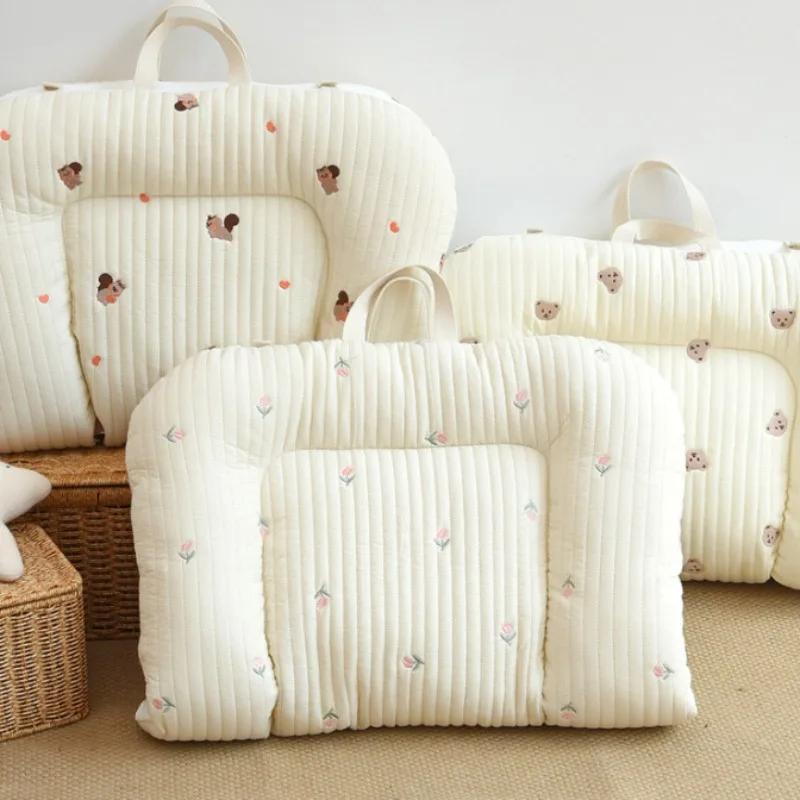 Ins bébé matelas coton Animal ours enfants maternelle lit coussin épaissi matelassé Portable