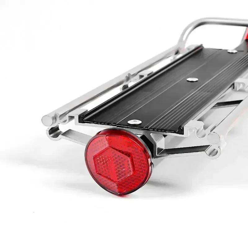 Porte-bagages arrière de vélo en alliage d'aluminium