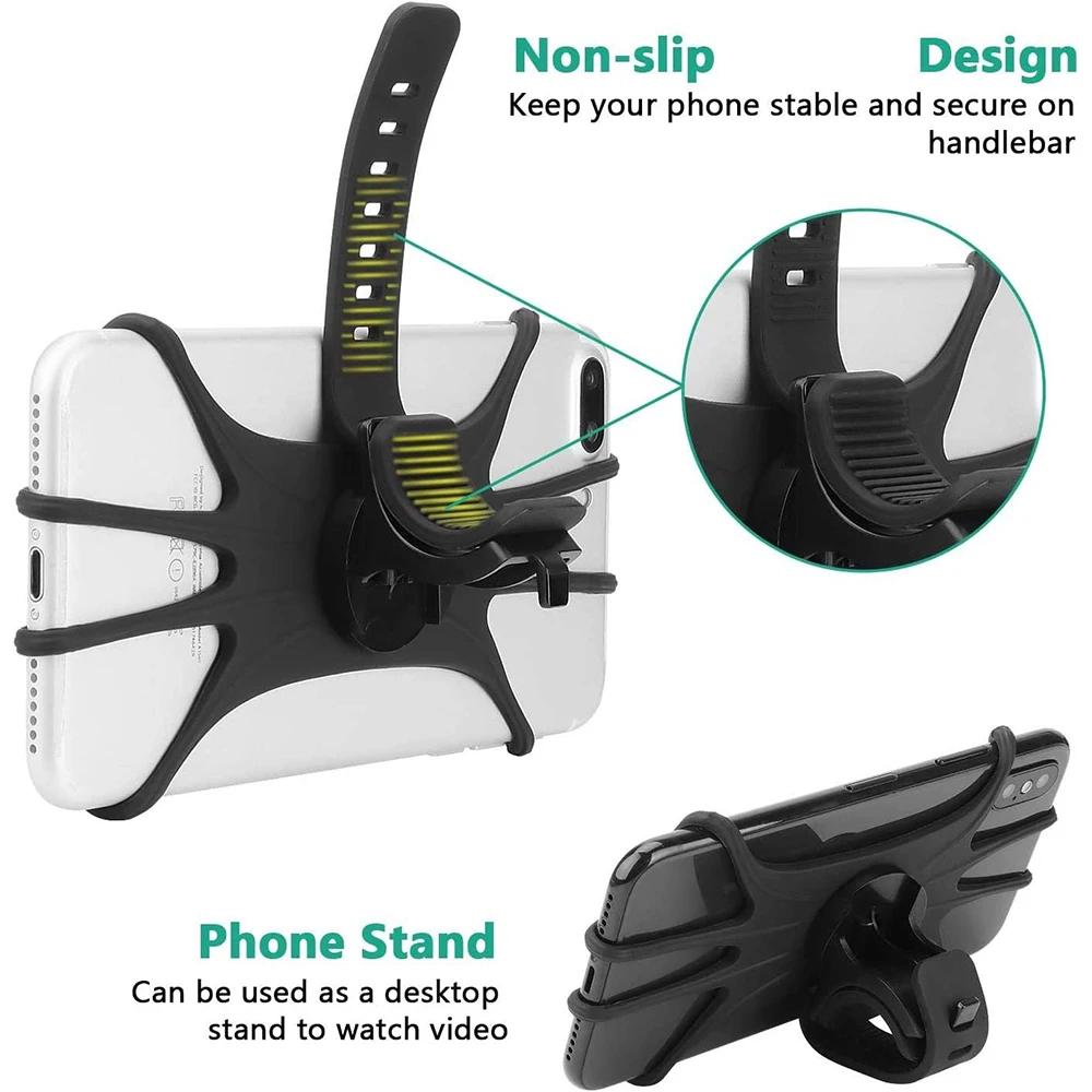 Support de téléphone portable pour vélo et moto, adapté à divers modèles