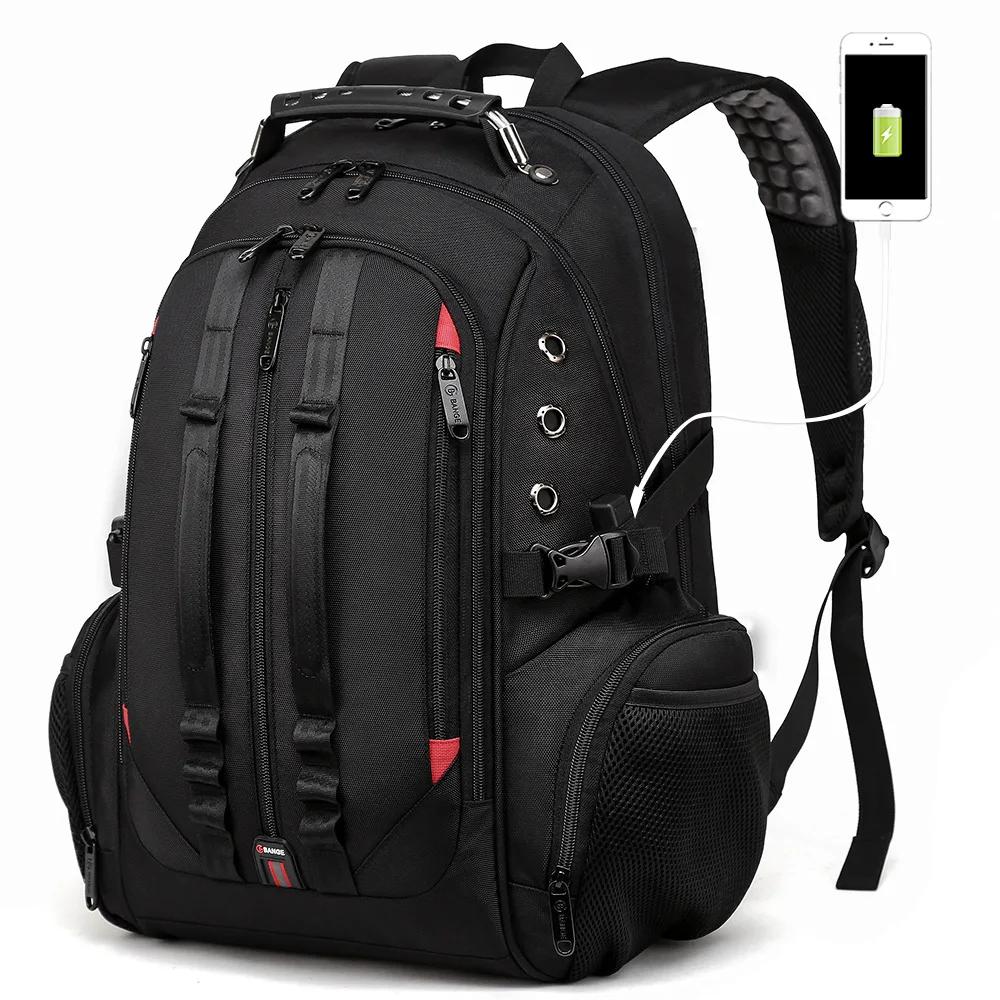 Bange voyage sac à dos 15.6 sac à dos pour ordinateur portable hommes USB Anti-vol sacs à dos pour adolescents cartable