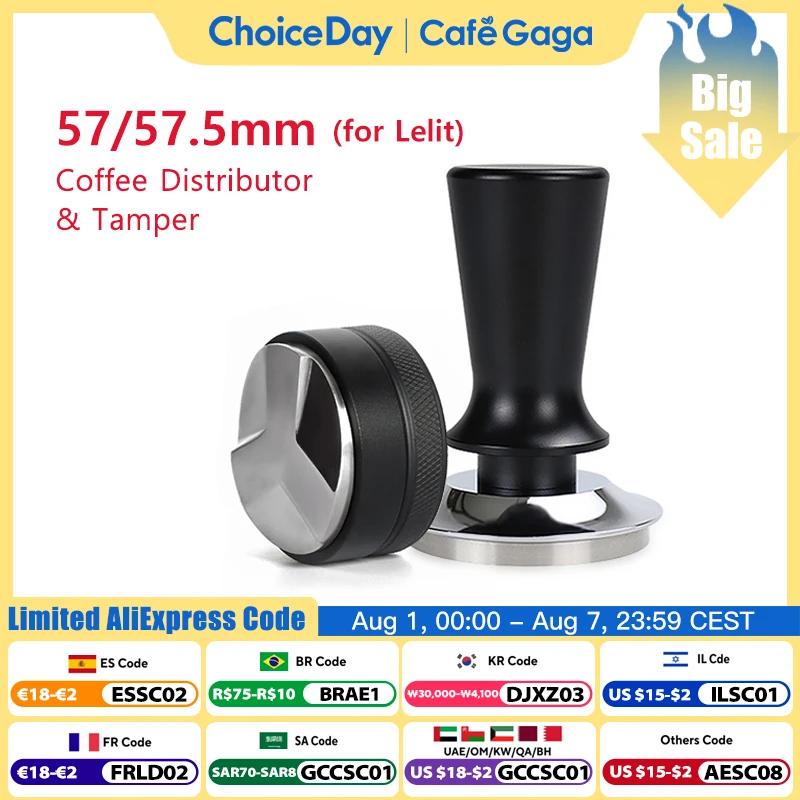 Distributeur de café, niveleur de doseur pour Lelit Anna Anita 57mm 57.5mm