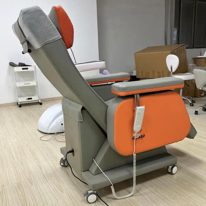 Lit de Massage électrique, chaise faciale pour Table de clinique avec poulie, Table de Massage de beauté électrique, lit de tatouage de beauté