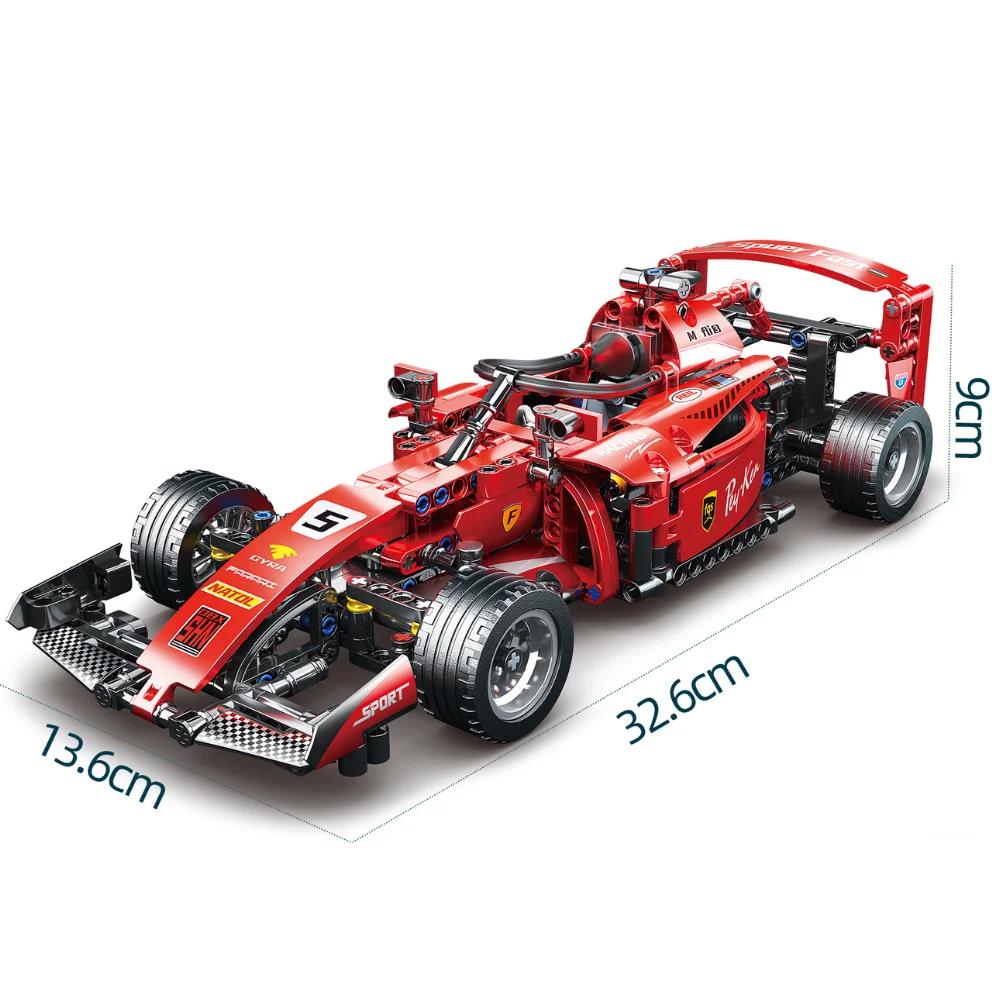 RC voitures de course ensembles de construction blocs