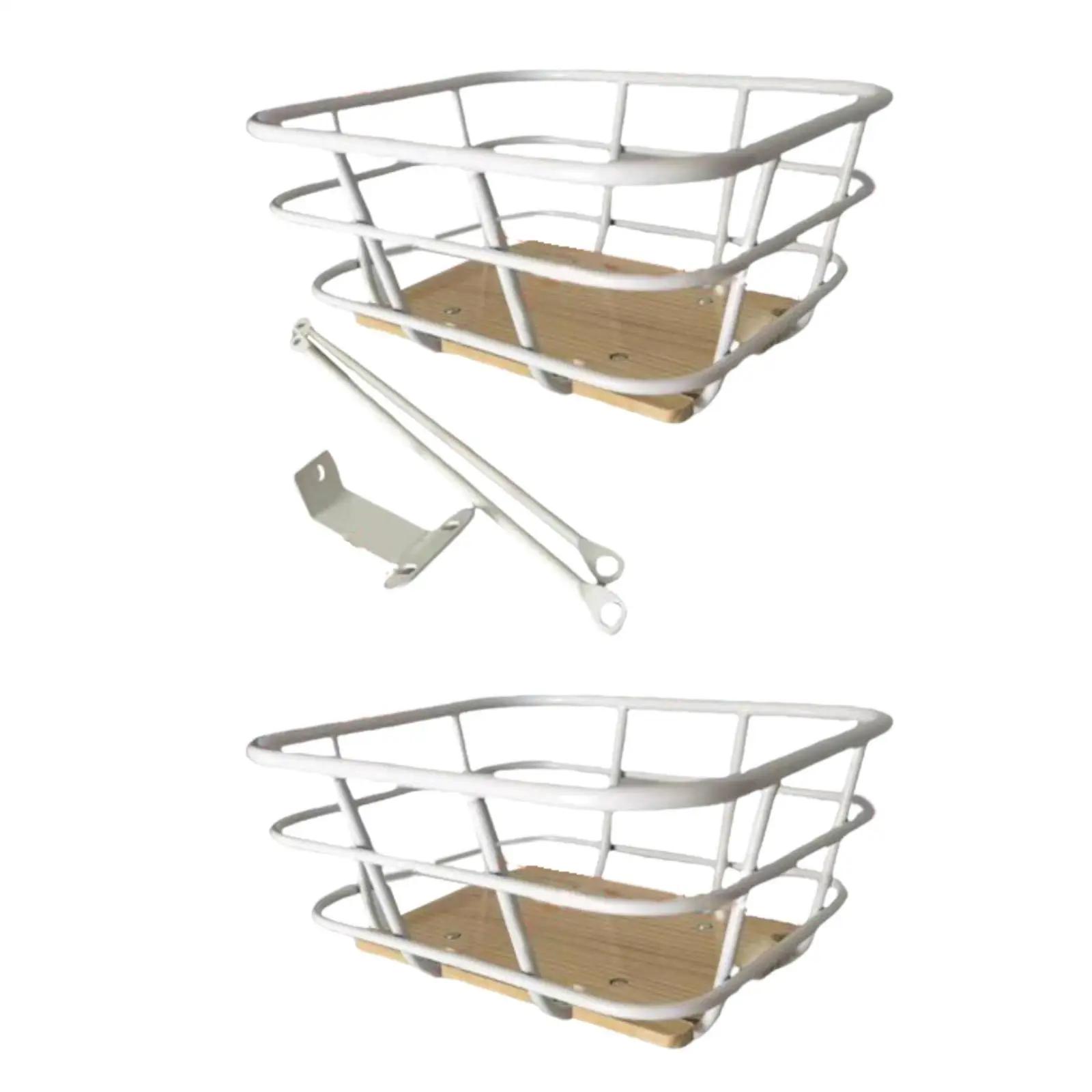 Panier avant de vélo, support de chargement de vélo, décor facile à assembler, Portable, tendance, panier de vélo pour l'équitation