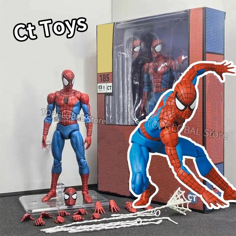 Nouveau CT jouets Spiderman Figure Mafex 185 Miles Morales 2099 Costume classique