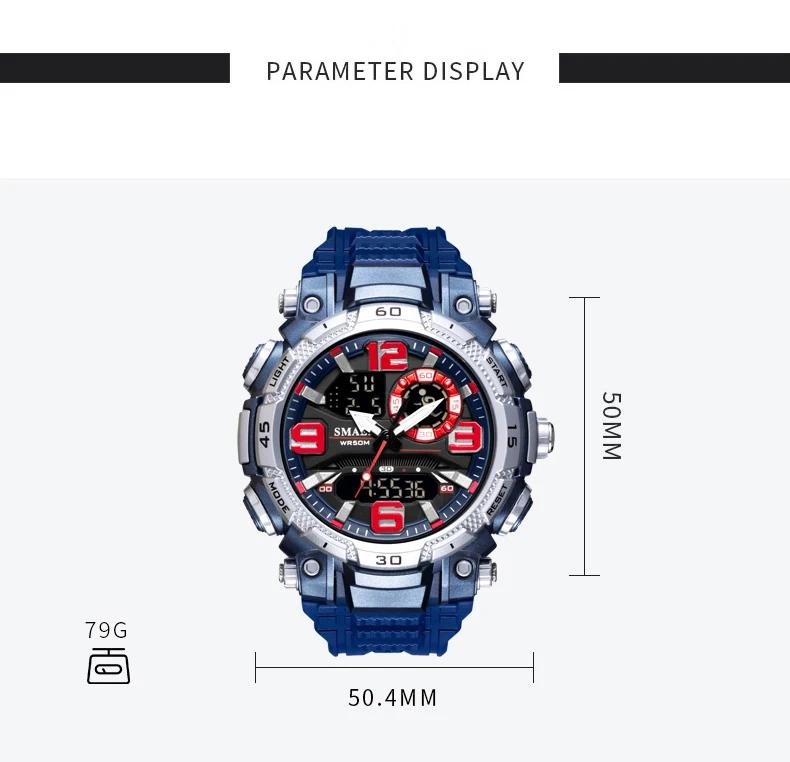 Montre à quartz étanche pour homme