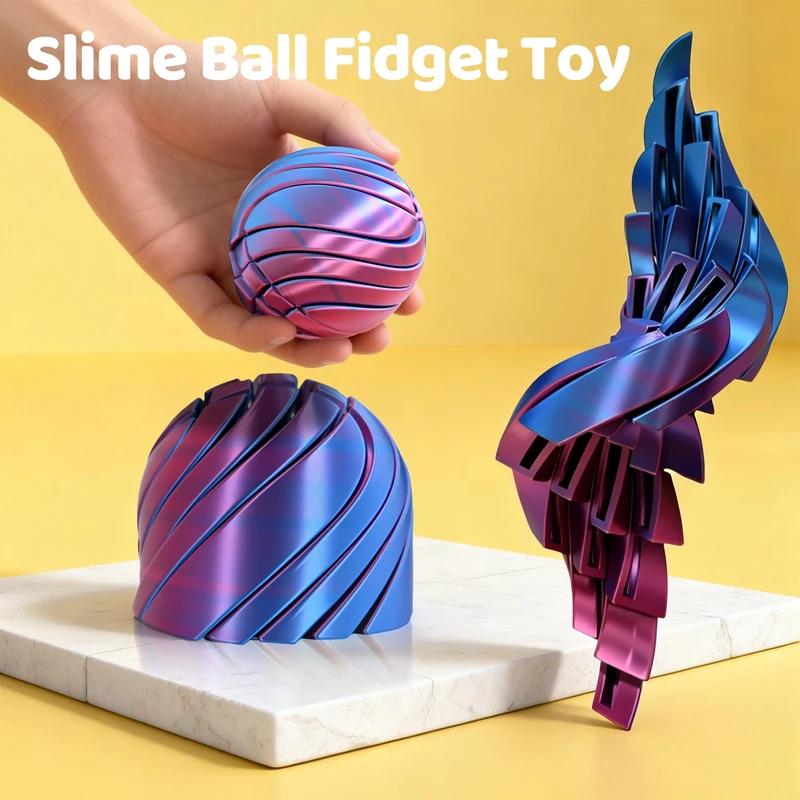 Boule à visqueux Fidget jouet 3D imprimé Twistsphere