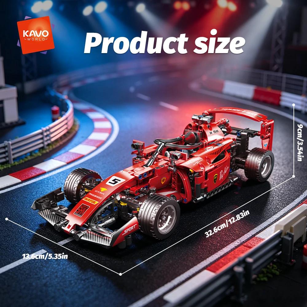 RC voitures de course ensembles de construction blocs