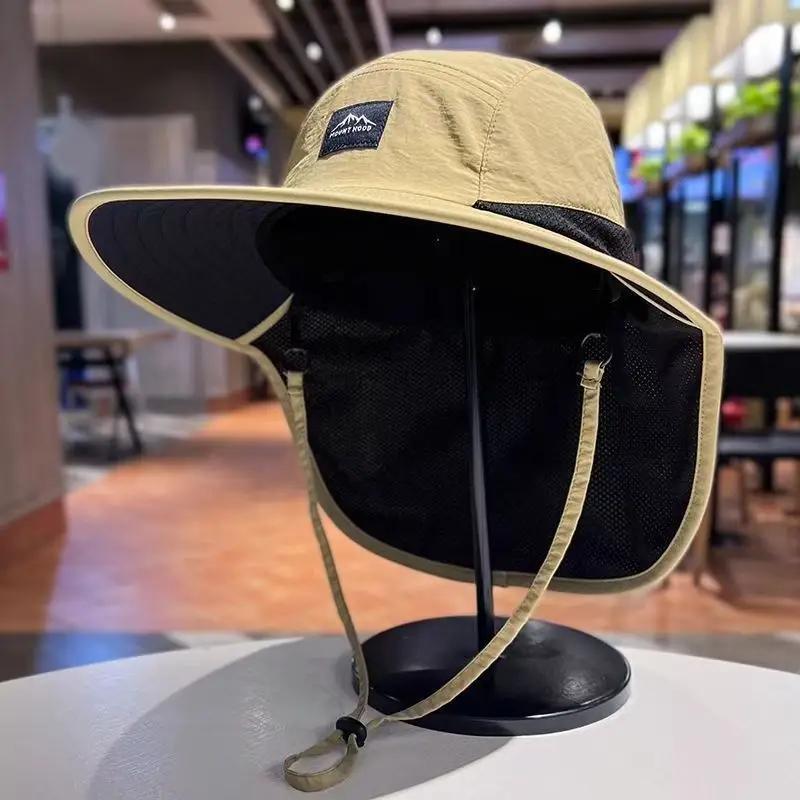 Casquettes Panama unisexes d'été à large bord