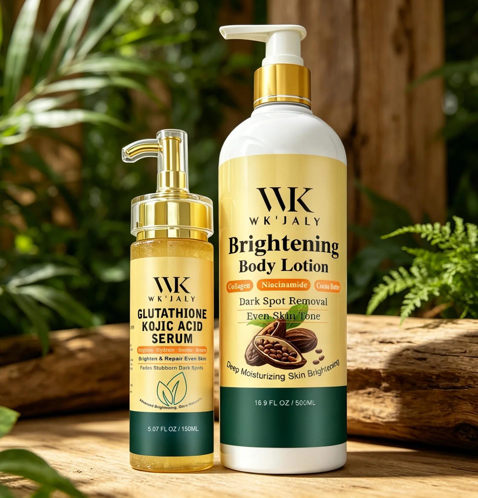 Kit de soin éclaircissant pour la peau WK JALY