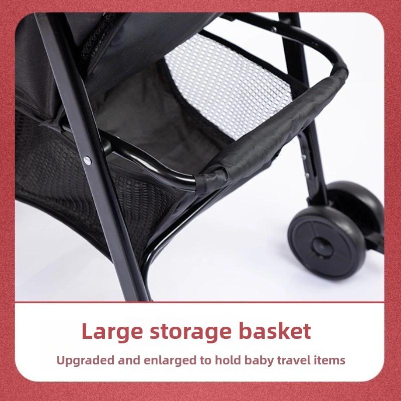Poussette bébé pliable et légère pour s'asseoir et couché