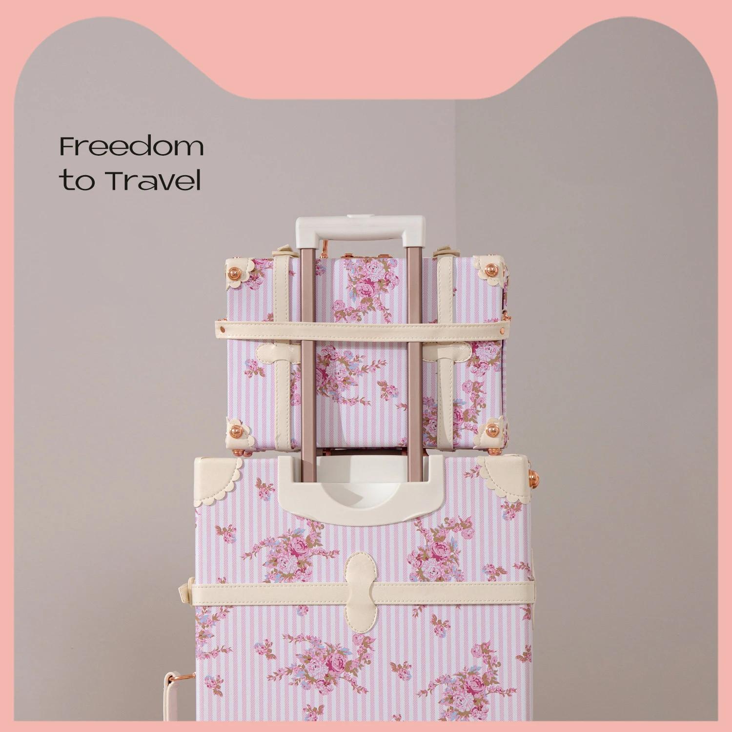 Valise de voyage Vintage pour femmes