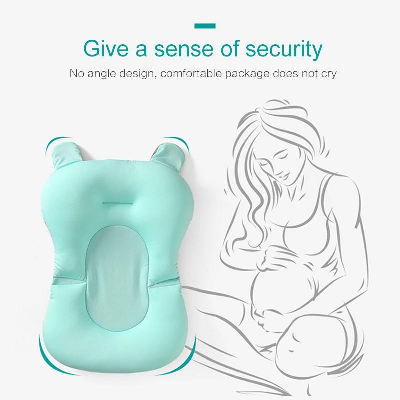 Coussin de Soutien Pliable pour Baignoire Bébé