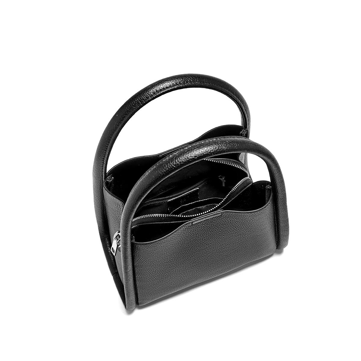 Sac à main pour femme FOXER en cuir véritable