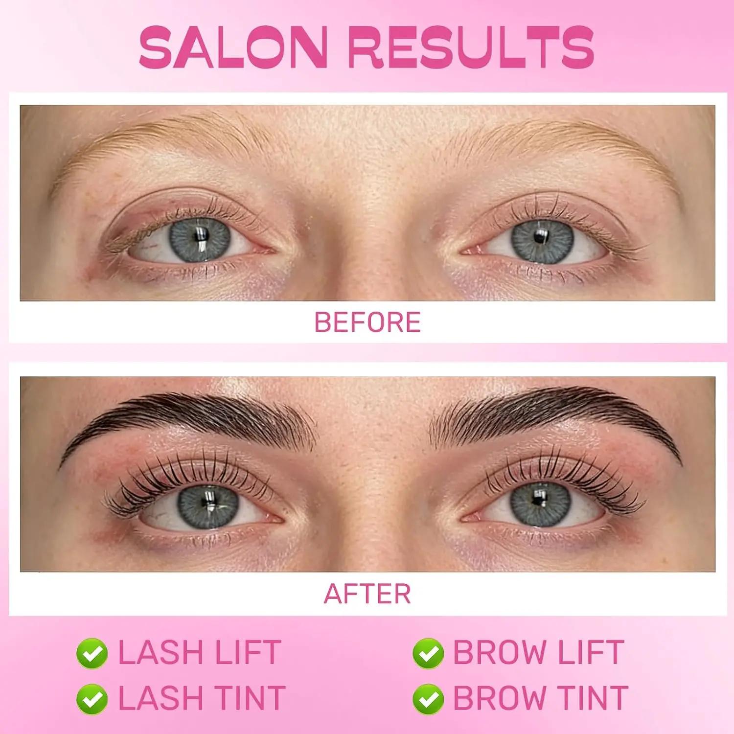 Kit Lomansa Lash Lift et Coloration Noir Intense pour Cils – Tenue Forte 4 Semaines