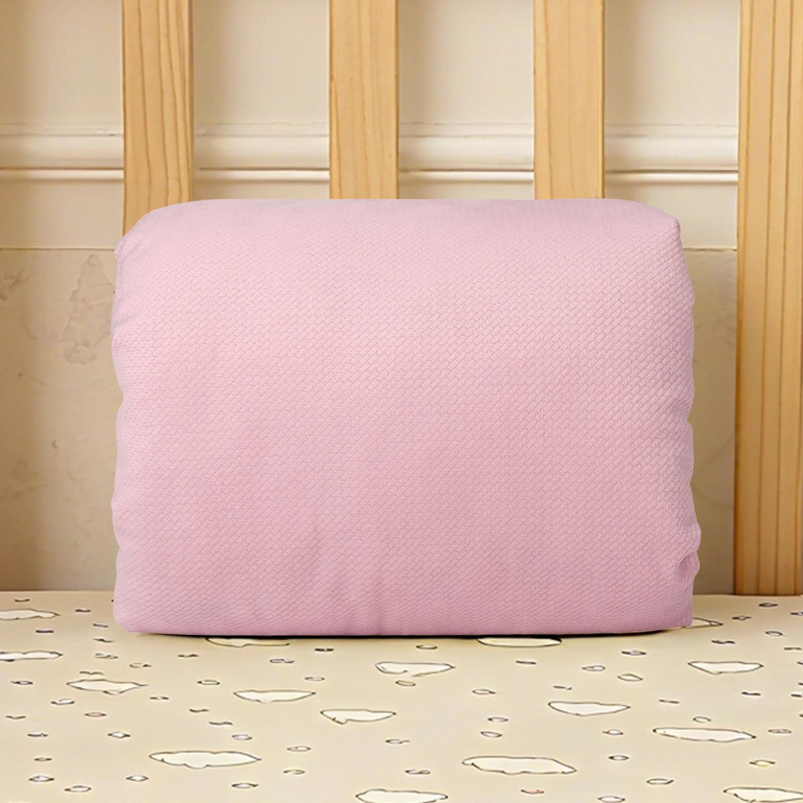 Oreiller d'allaitement peluche pour bébé - Coussin confortable avec bras chauds pour période lactation