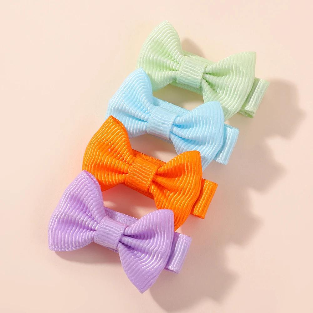 Mini pinces à cheveux Dopamine pour bébés filles - 10 pièces faites à la main accessoires
