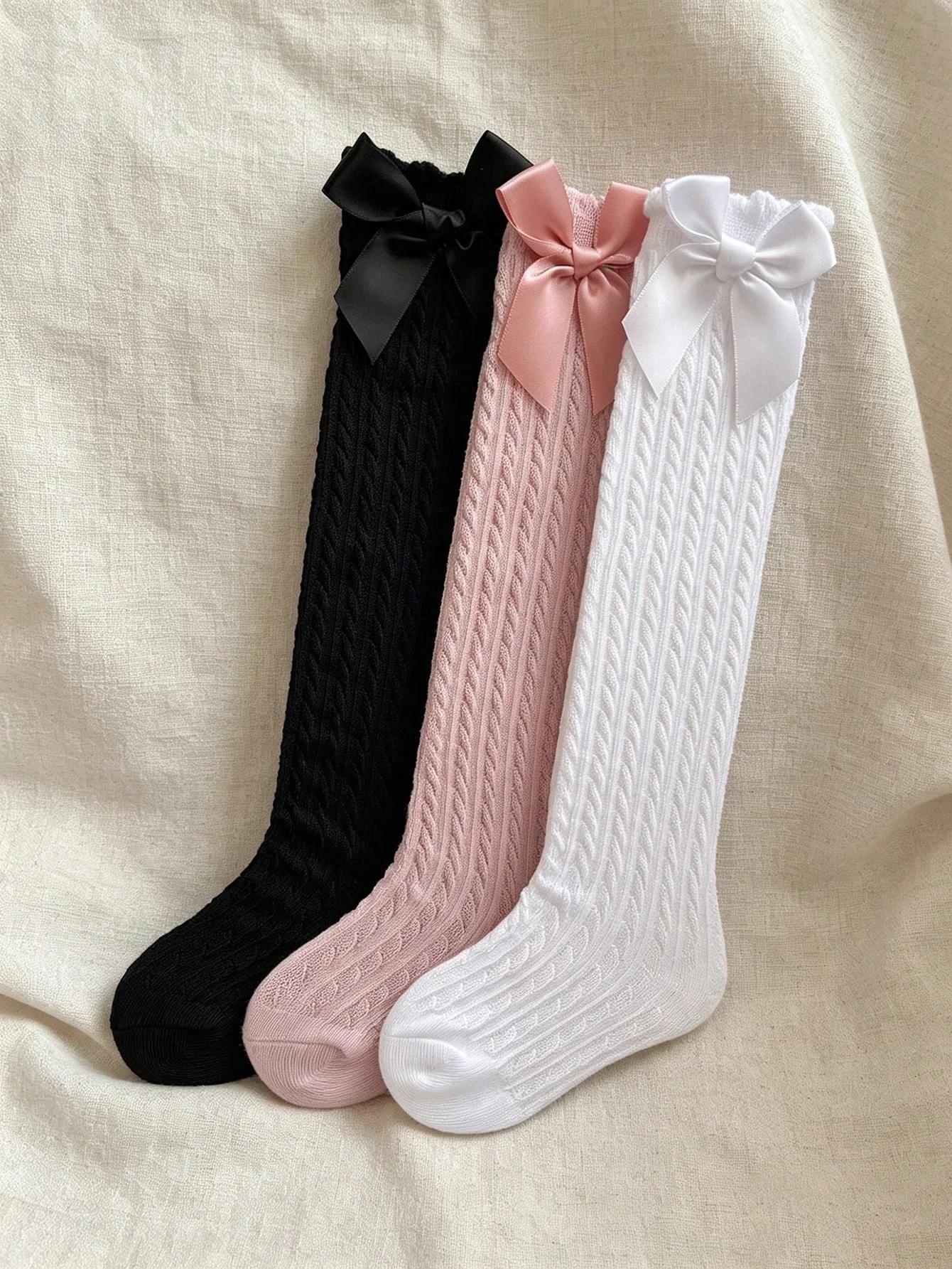 4 paires de chaussettes anti-mosquio pour bébé fille