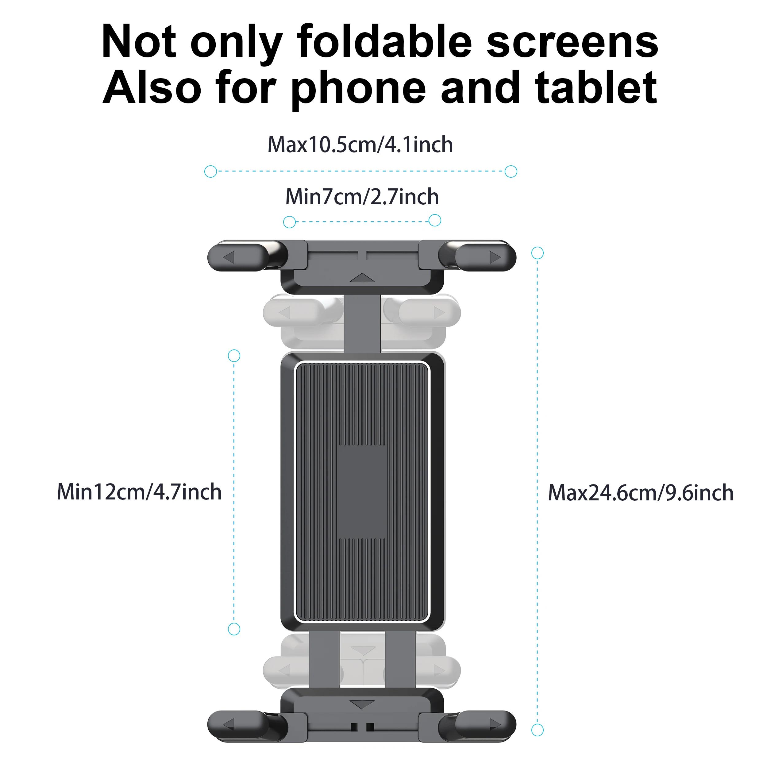 Support pour téléphone et tablette pour tapis roulant/vélo à ardillon/poussette/chaîne roulant/chariot de golf/pôts/support de musique/vélo stationnaire