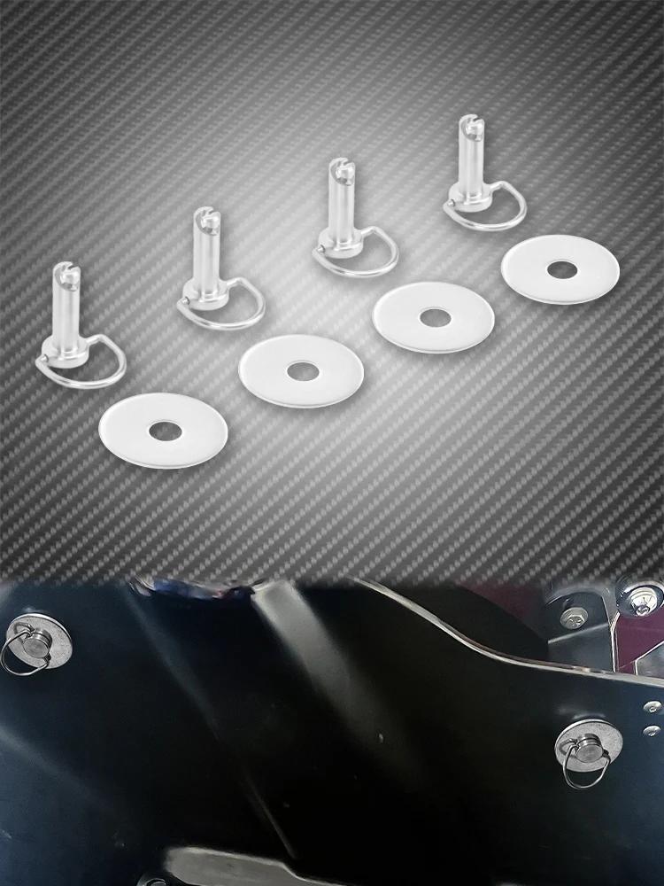 Boulon de goujon de broche de montage de sacoche rigide de fixation de moto pour Harley Softail Fat Boy Touring Street G