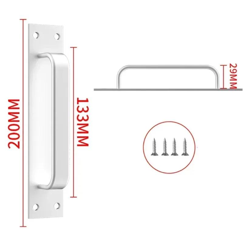 Poignée de porte en alliage d'aluminium