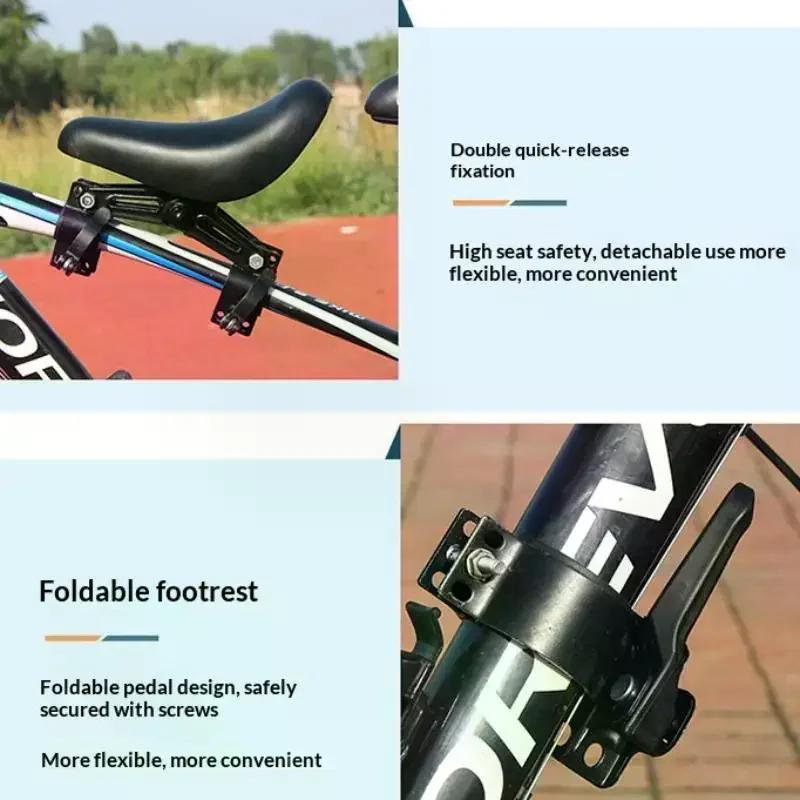 Siège enfant avant pour vélo avec guidon