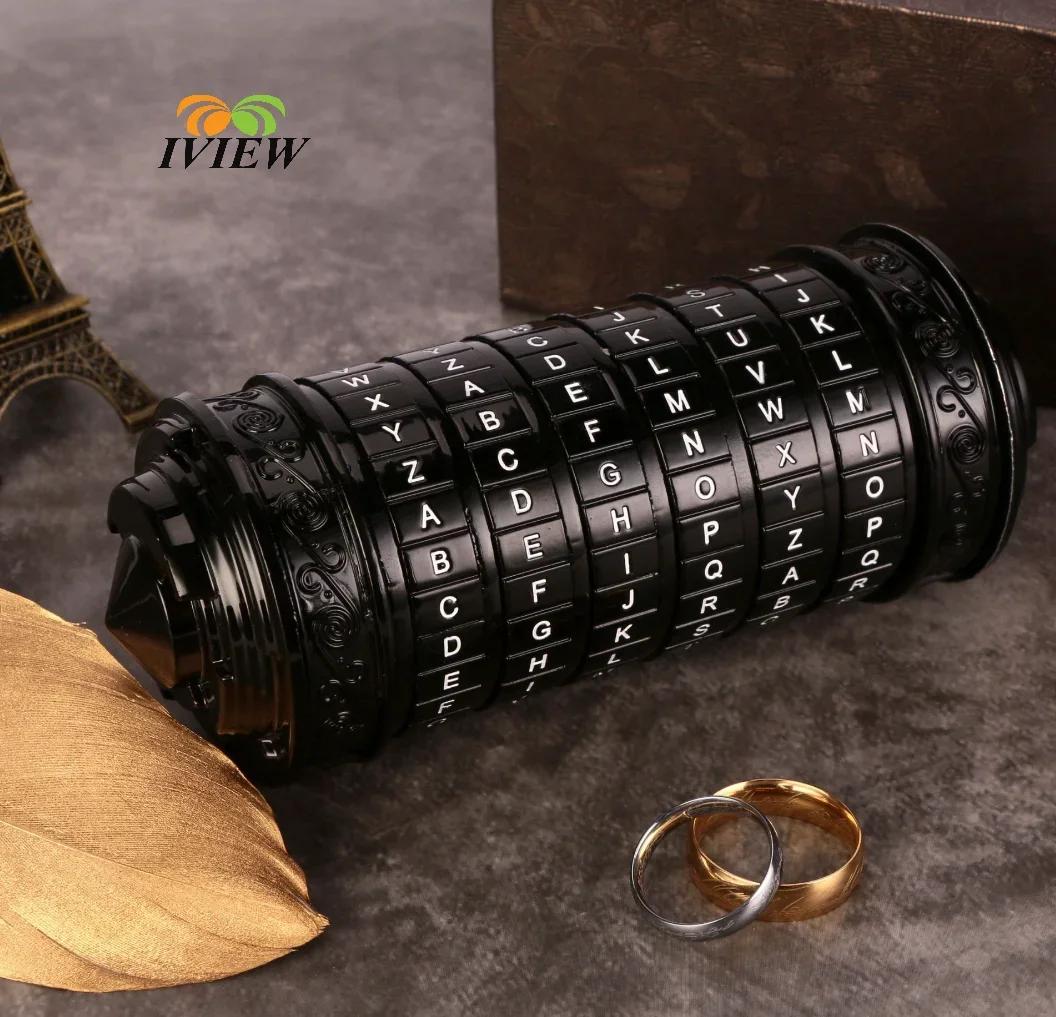 Code jouets métal Cryptex serrures Da Vinci