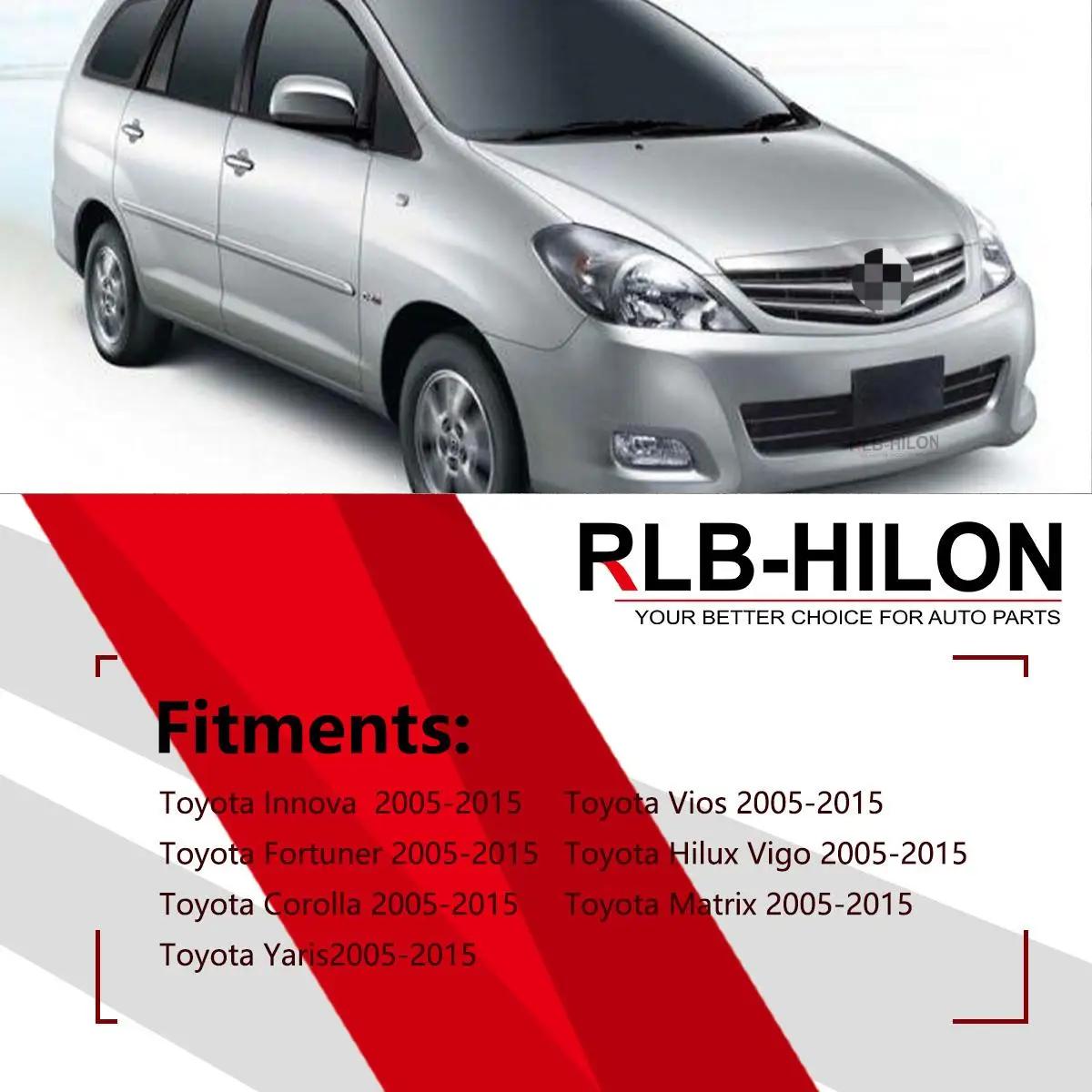 Poignée de porte extérieure chromée, pour Toyota Camry Innova Vios Fortuner Hilux Vigo Corolla Matrix Yaris 2005 – 2015