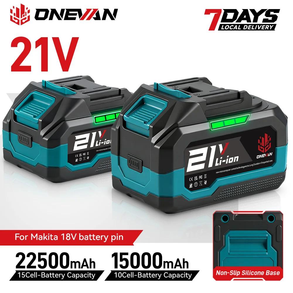 ONEVAN 22900mAh 29900mAh batterie Lithium-Ion ajustement clé de ventilateur