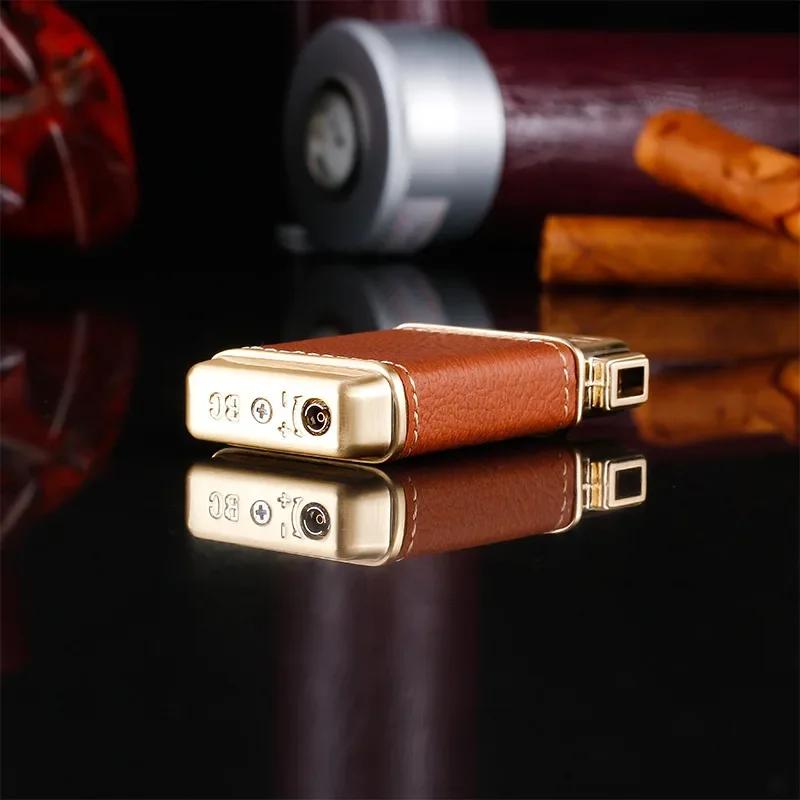 Briquet à tuyau gonflable en métal pour hommes