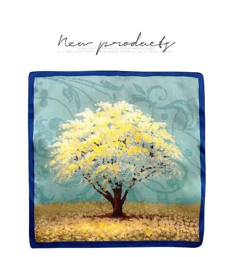 Nouveau foulard carré 70*70cm pour femmes