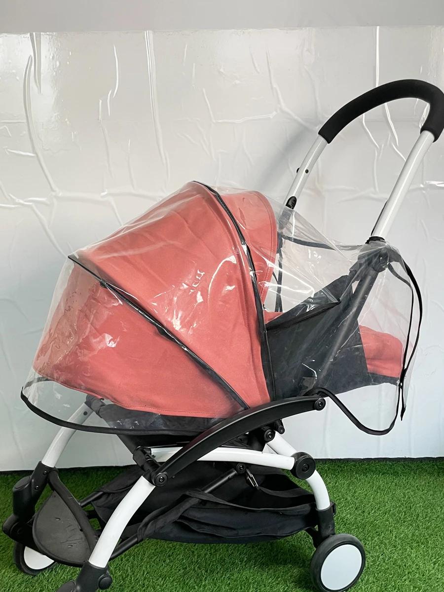 Housse de pluie EVA étanche pour poussette Yoyo - Accessoire bébé compatible Yoyo2 Yoya nest