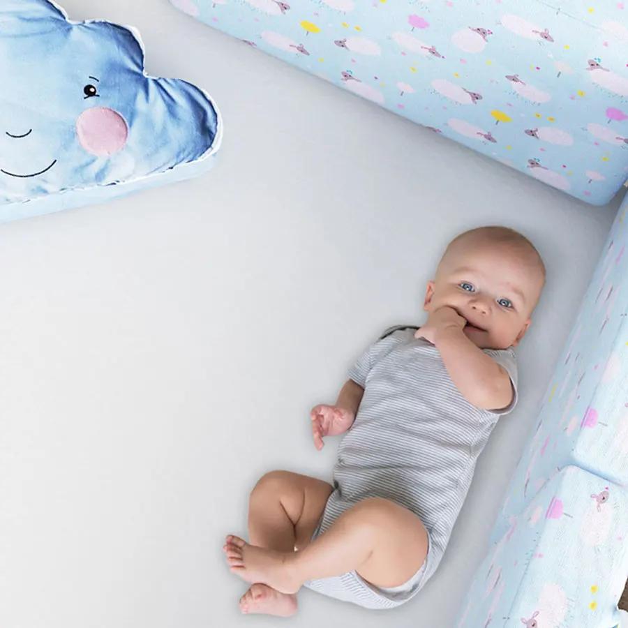 1 pièce de clôture de lit bébé Anti chute barrière bébé clôture de chevet pour enfants sac souple barrière de clôture universelle pour enfants