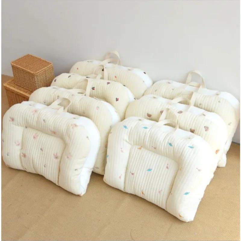Ins bébé matelas coton Animal ours enfants maternelle lit coussin épaissi matelassé Portable