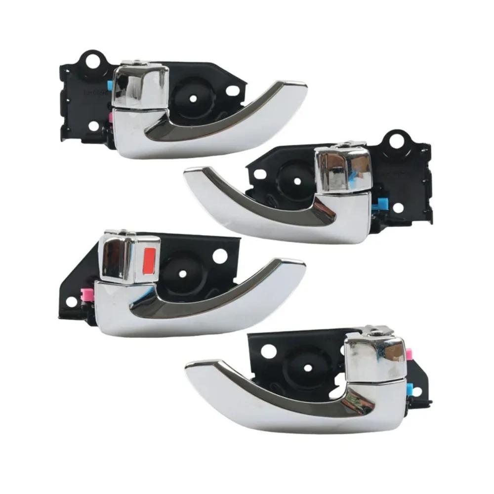 Poignée de porte intérieure pour Hyundai Santa Fe 2001-2006 82610-26010 82620-26010 83610-26010 83620-26010 Pièces intérieures de voiture