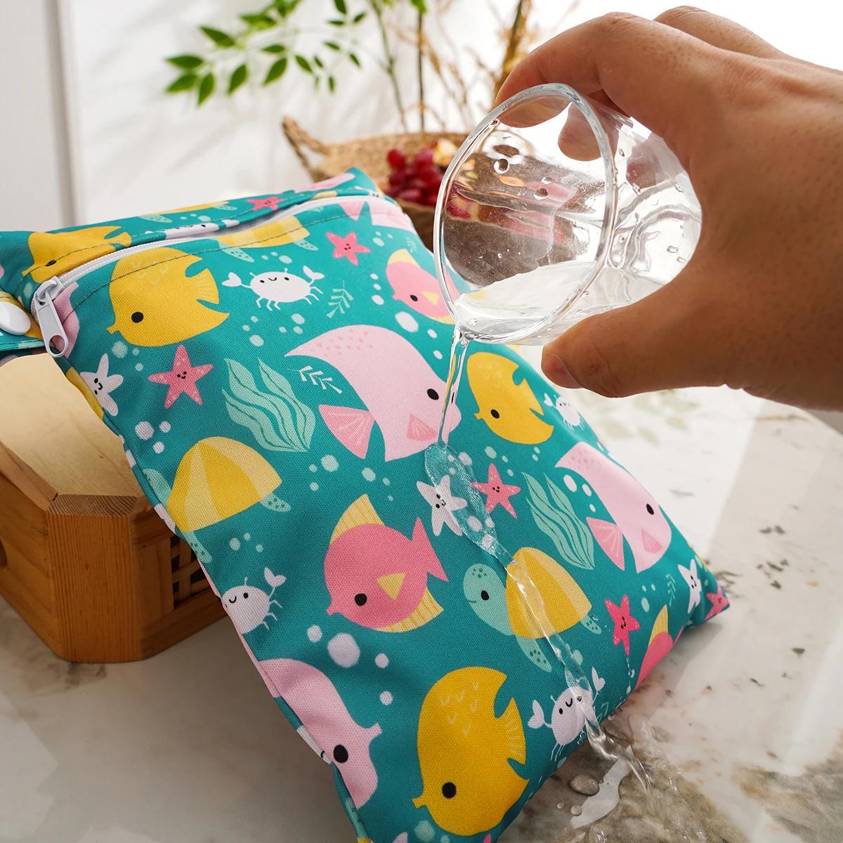 Elinfant 2 pièces Mini sac de rangement étanche pour la natation