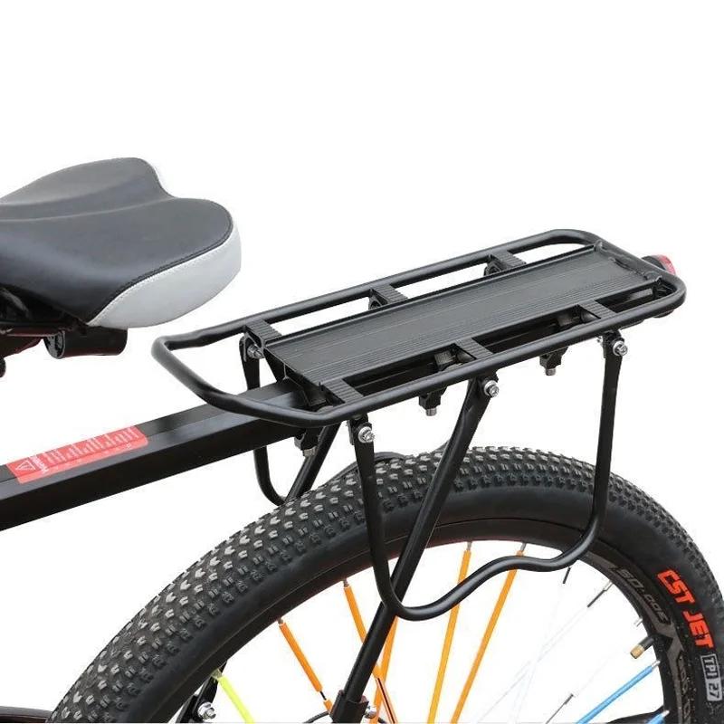 Porte-bagages arrière de vélo en alliage d'aluminium