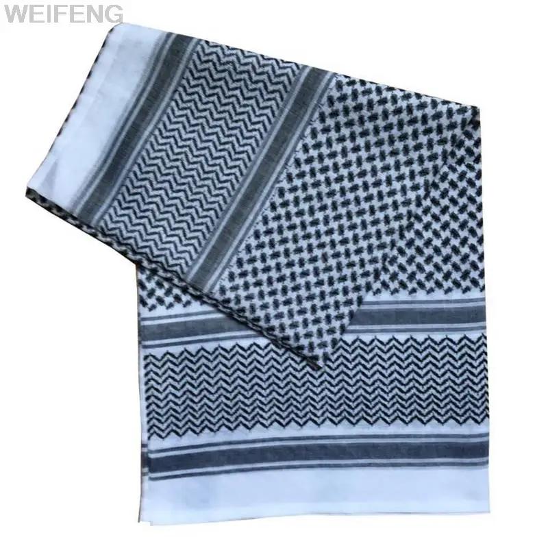 Foulard Shemagh musulman accessoires islamiques traditionnels foulard islamique foulard coupe-vent arabe Keffiyeh Shemagh écharpe