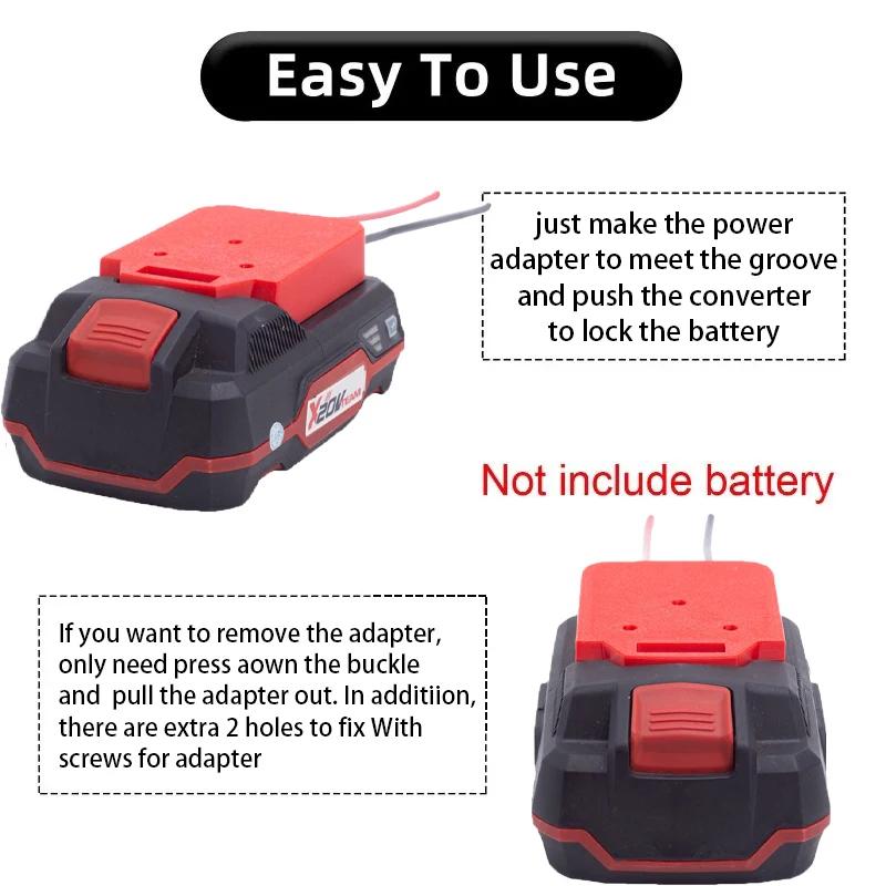 Adaptateur de bricolage pour Lidl Parkside X20V