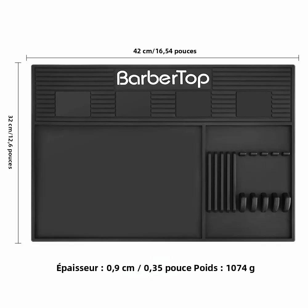 Plateau magnétique pour barbier à 6 emplacements