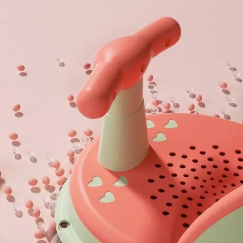 Siège de douche anti-brûlure pour bébé avec ventouse