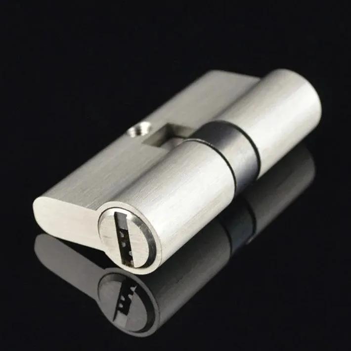 Porte d'entrée 60 70 80 90 mm cylindre de serrure 5 clés 6